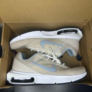 NIke Air max Interlock Lite Ps light Orewood Armory blue Size 6.5Y